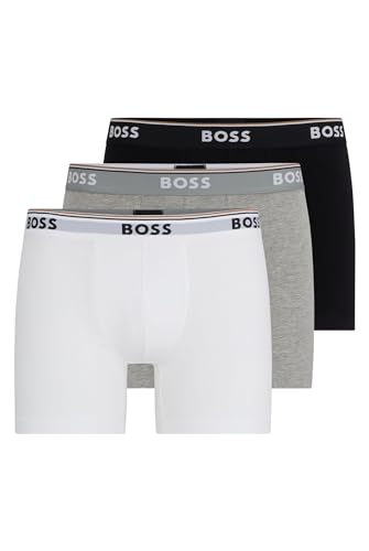 BOSS Herren Boxer Briefs, 3er Pack, Sortiert 999, L von BOSS