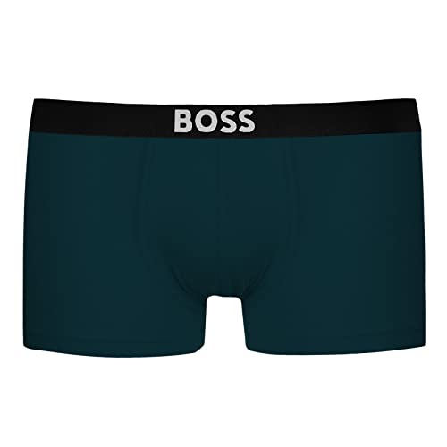 BOSS Herren Boxer Unterhose Shorts Trunk ID, Farbe:Petrol, Größe:L, Artikel:-445 Turquoise von BOSS