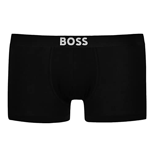 BOSS Herren Boxer Unterhose Shorts Trunk ID, Farbe:Schwarz, Größe:L, Artikel:-001 Black von BOSS