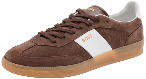 BOSS Herren Brandon_Tenn_sd Tennis, Dark Brown204, 45 EU von BOSS