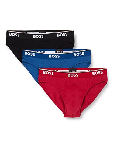 BOSS Herren Brief 3p Co/EL Slips, New - Open Miscellaneous962, XL EU von BOSS