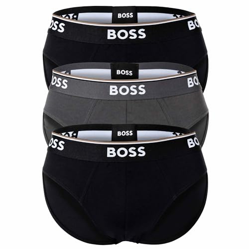 BOSS Herren Brief, 3er Pack Power, Assorted 975, L von BOSS