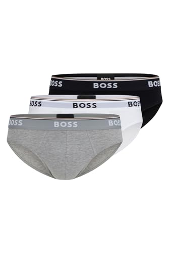 BOSS Herren Brief, 3er Pack Power, Assorted 999, L von BOSS