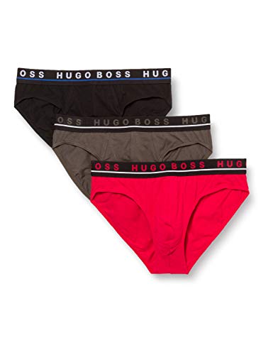 BOSS Herren Briefs, 3er Pack, Sortiert 981, S von BOSS