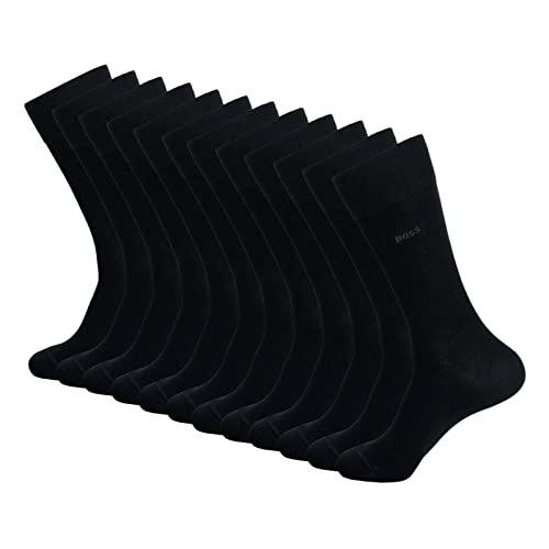 BOSS Herren Business Socken Strümpfe RS Uni CC 6 Paar, Farbe:Schwarz, Größe:47-50, Artikel:-001 black BOSS Herren Business Socken Strümpfe RS Uni CC 6 Paar, Farbe:Schwarz, Größe:47-50, Artikel:-001 black von BOSS