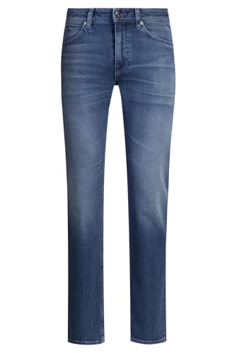 BOSS Herren C-Delaware Delaware Slim-Fit Jeans aus bequemem blauem Stretch-Denim Blau 33/34 BOSS Herren C-Delaware Delaware Slim-Fit Jeans aus bequemem blauem Stretch-Denim Blau 33/34 von BOSS