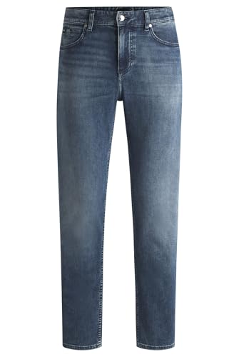 BOSS Herren C-Re.Maine Maine Regular-Fit Jeans aus besonders softem blauem Denim Dunkelblau 34/32 BOSS Herren C-Re.Maine Maine Regular-Fit Jeans aus besonders softem blauem Denim Dunkelblau 34/32 von BOSS