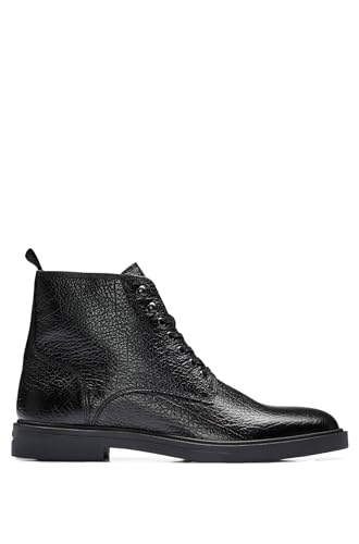 BOSS Herren Calev_Halb_grfr Half_Boot, Black, 39 EU von BOSS