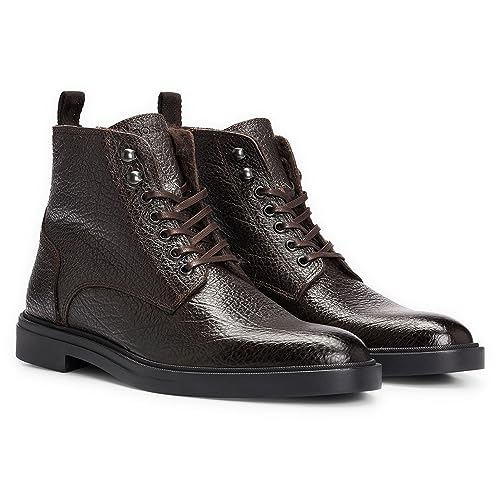 BOSS Herren Calev_Halb_grfr Half_Boot, Dark Brown, 44 EU von BOSS