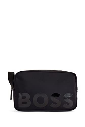 BOSS Herren Catch_washbag Kulturbeutel, Black1, Einheitsgröße EU von BOSS