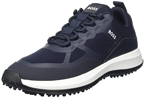 BOSS Herren Sneaker, Dark Blue403, 45 EU von HUGO BOSS