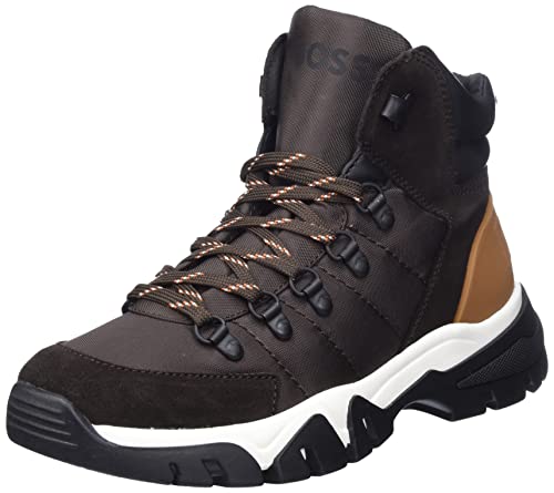 BOSS Herren Chester_Halb_nysd Ankle Boot, Dark Brown201, 40 EU von BOSS