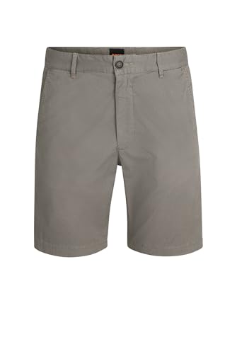 BOSS Herren Chino-Slim-Shorts Slim-Fit Chino-Shorts aus elastischem Baumwoll-Twill Hellbeige 32 BOSS Herren Chino-Slim-Shorts Slim-Fit Chino-Shorts aus elastischem Baumwoll-Twill Hellbeige 32 von BOSS
