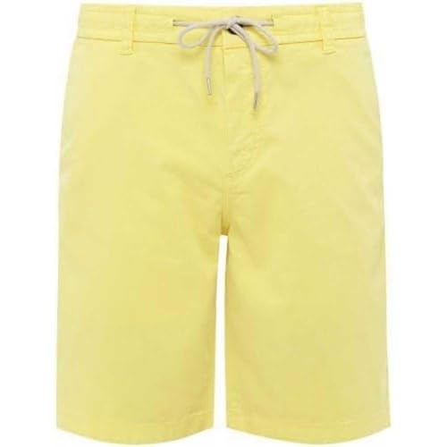 BOSS Herren Chino-tapered-DS-1-S Shorts, Bright Yellow737, 32 von BOSS
