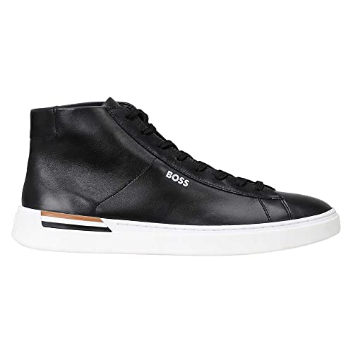 BOSS Herren Clint_Hito_lt HIGH_TOP, Black1, 39 EU von BOSS