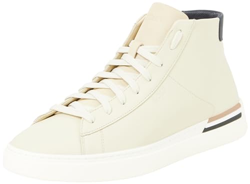 BOSS Herren Clint_Hito_ltnu High_Top, Open White, 43 EU von BOSS