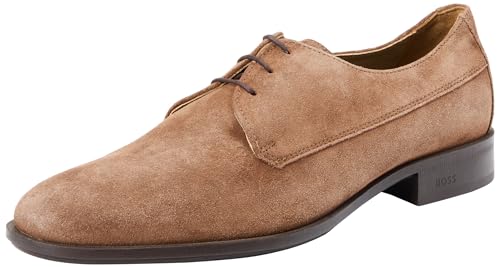 BOSS Herren Colby_Derb_stsd Derby, Medium Beige260, 42.5 EU von BOSS