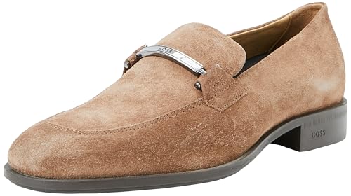 BOSS Herren Colby sdhw Loafer, Medium Beige260, 40 EU von BOSS