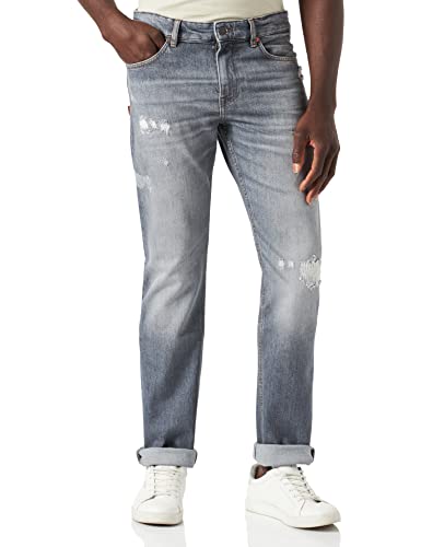 BOSS Herren Delaware BC-L-C Jeans, Medium Grey34, 32/34 von BOSS