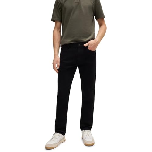 BOSS Herren Jeans_Trousers Delaware BO 10251089 01, Black003, 32W / 32L BOSS Herren Jeans_Trousers Delaware BO 10251089 01, Black003, 32W / 32L von BOSS