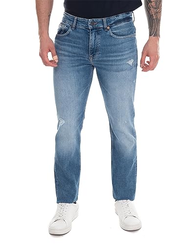 BOSS Herren Delaware Bc-l-c Jeans Trousers, Turquoise/Aqua440, 33W / 32L EU von BOSS