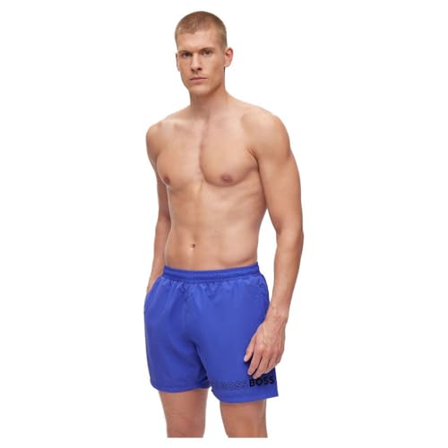 BOSS Herren Dolphin Badehose, Bright Blue431, XS von BOSS