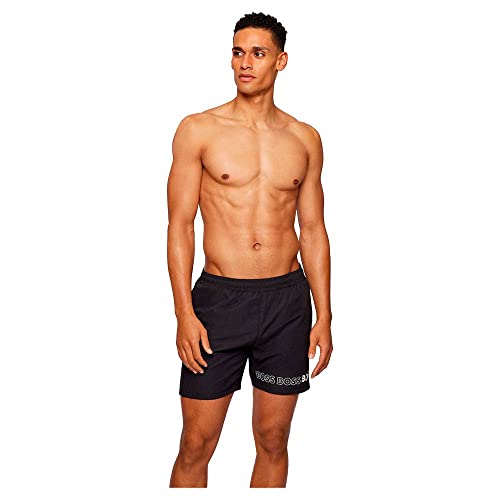 BOSS Herren Dolfijn Badehose, Black 007, L EU von BOSS