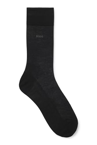 BOSS Herren George Uni Mc Herrensocken, New - Black1, 43-44 EU von BOSS