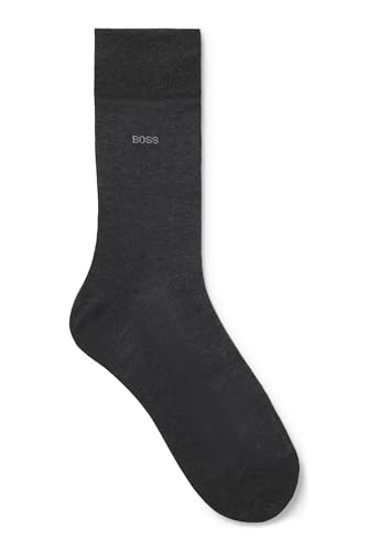 BOSS Herren George Uni Mc Herrensocken, New - Charcoal12, 41-42 EU von BOSS