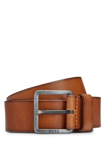 BOSS Herren Jeeko_sz40 G rtel, Medium Brown210, 85 EU von BOSS