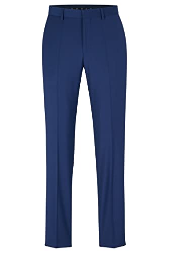 BOSS Herren H-Leon-MM-C-224 Business-Hose aus Woll-Mix Hellblau463 102 BOSS Herren H-Leon-MM-C-224 Business-Hose aus Woll-Mix Hellblau463 102 von BOSS