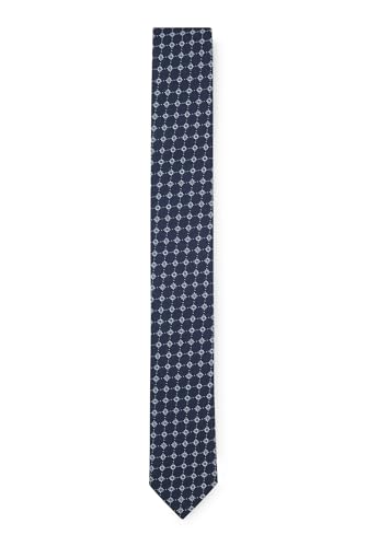 BOSS Herren H-TIE 6 CM-222 Krawatte aus Seiden-Mix mit Jacquard-Webstruktur Dunkelblau Stck BOSS Herren H-TIE 6 CM-222 Krawatte aus Seiden-Mix mit Jacquard-Webstruktur Dunkelblau Stck von BOSS
