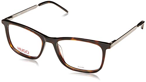 BOSS Herren HG 1018 Sonnenbrille, Dunkel Havana-Dunkel Gun Metall, 52 von BOSS