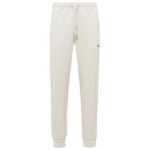 BOSS Herren Hadiko 1 Jersey_Trousers, Light Beige271, L von BOSS