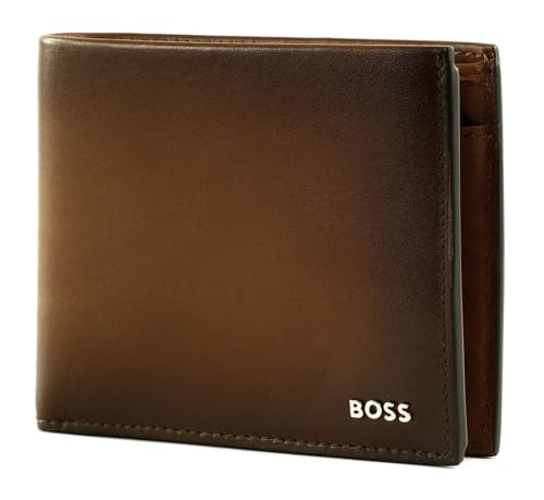 BOSS Herren Highway_Br Trifold_Wallet, Medium Brown210 von BOSS