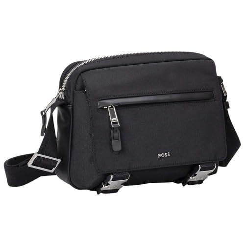 BOSS Herren Highway_N_Mini_Msgr Messenger, Black1 von BOSS