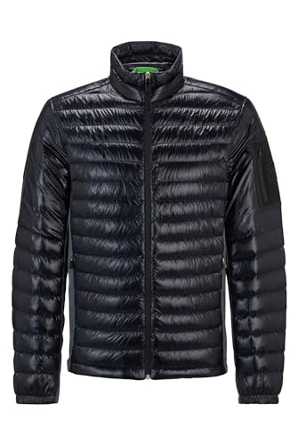 BOSS Herren J Techno Leichte Jacke mit Daunenfüllung und wasserabweisendem Finish Dunkelblau XL von BOSS