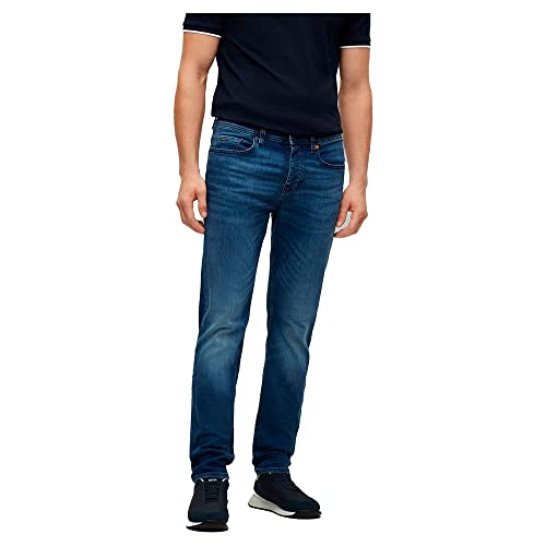 BOSS Herren Jeans Trousers, Medium Blue, 38W / 32L EU BOSS Herren Jeans Trousers, Medium Blue, 38W / 32L EU von BOSS