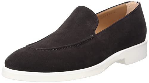 BOSS Herren Jerrard sdvp Loafer, Dark Brown201, (UK 10) 44 EU von BOSS