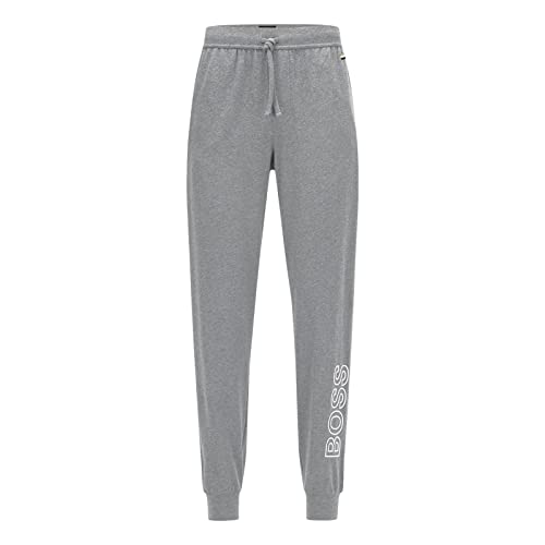 BOSS Herren Jogginghose Freizeithose Homewear Loungewear Identity Pants, Farbe:Grau, Größe:2XL, Artikel:-037 Grey Melange von BOSS