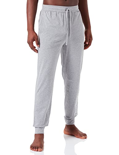 BOSS Herren Jogginghose Freizeithose Homewear Loungewear Identity Pants, Farbe:Grau, Größe:M, Artikel:-037 Grey Melange von BOSS