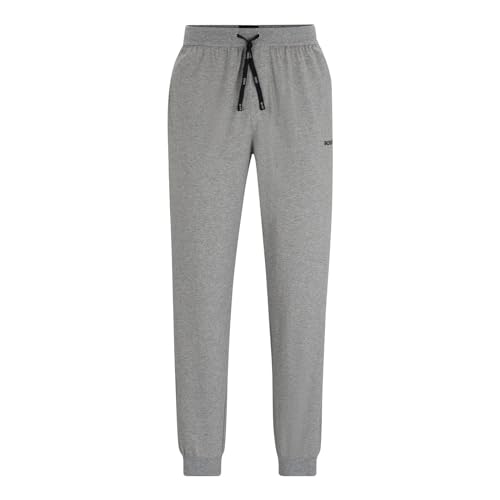 BOSS Herren Jogginghose Freizeithose Homewear Loungewear Mix & Match Pants, Farbe:Grau, Artikel:-033 medium Grey, Größe:2XL von BOSS