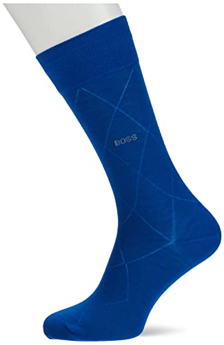 BOSS Herren John RS Colours WO Herrensocken, Medium Blue429, 39-42 von BOSS