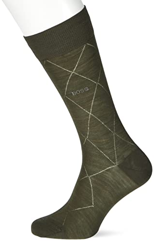 BOSS Herren John RS Colours WO Herrensocken, Open Green377, 39-42 von BOSS