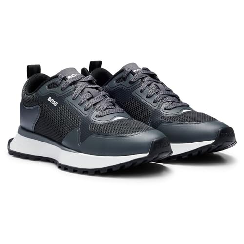 BOSS Herren Jonah_Runn_Meth Running, Open Grey, 46 EU von BOSS