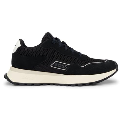 BOSS Herren Jonah_Runn_knsd Running, Black1, 39 EU von BOSS