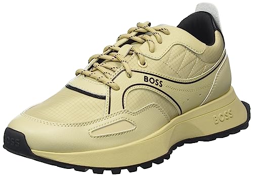 BOSS Herren Jonah_Runn_rsrb, Beige, 40 EU von BOSS