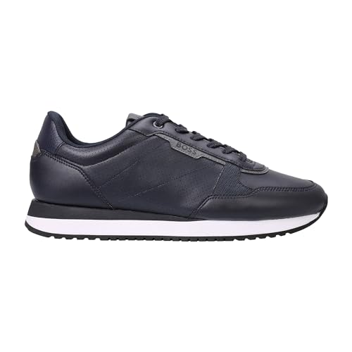 BOSS Herren Kai_Runn_ltpf Running, Dark Blue401, 45 EU von BOSS