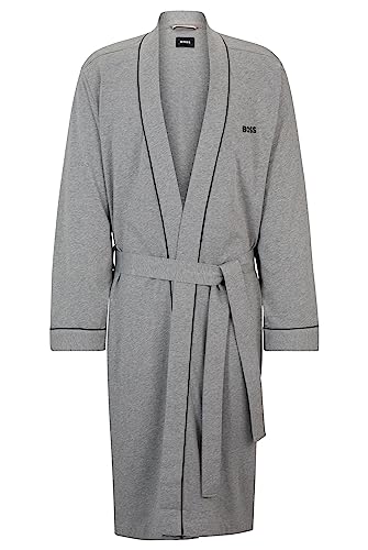 BOSS Herren Kimono bm Bademantel, Medium Grey 033, XXL EU von BOSS
