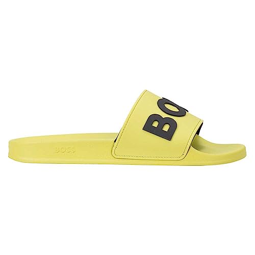 BOSS Herren Kirk rblg_N Slide, Bright Green, 41 EU von BOSS